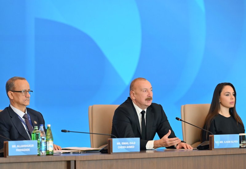 Prezident İlham Əliyev: Müstəqil ölkəyə necə yaşamaq, nəyi etmək, nəyi etməmək barədə dərslər verilməli deyil