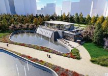 Bakının mərkəzində yeni park salınır (FOTO)