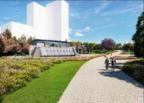 Bakının mərkəzində yeni park salınır (FOTO)