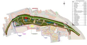 Bakının mərkəzində yeni park salınır (FOTO)