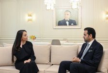 Heydər Əliyev Fondunun vitse-prezidenti Leyla Əliyeva Müsəlman Ağsaqqalları Şurasının Baş katibi Məhəmməd Əbdülsalam ilə görüşüb (FOTO)