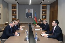 Ceyhun Bayramov Zuyevlə beynəlxalq terrorçuluğu müzakirə edib (FOTO)