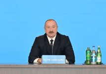 Prezident İlham Əliyev VII Ümumdünya Mədəniyyətlərarası Dialoq Forumunun açılışında çıxış edib (FOTO)
