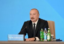 Prezident İlham Əliyev VII Ümumdünya Mədəniyyətlərarası Dialoq Forumunun açılışında çıxış edib (FOTO)