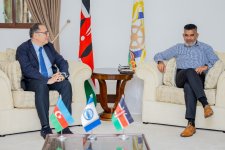 Mombasa qubernatoru Azərbaycan nümayəndə heyəti ilə görüşüb (FOTO)