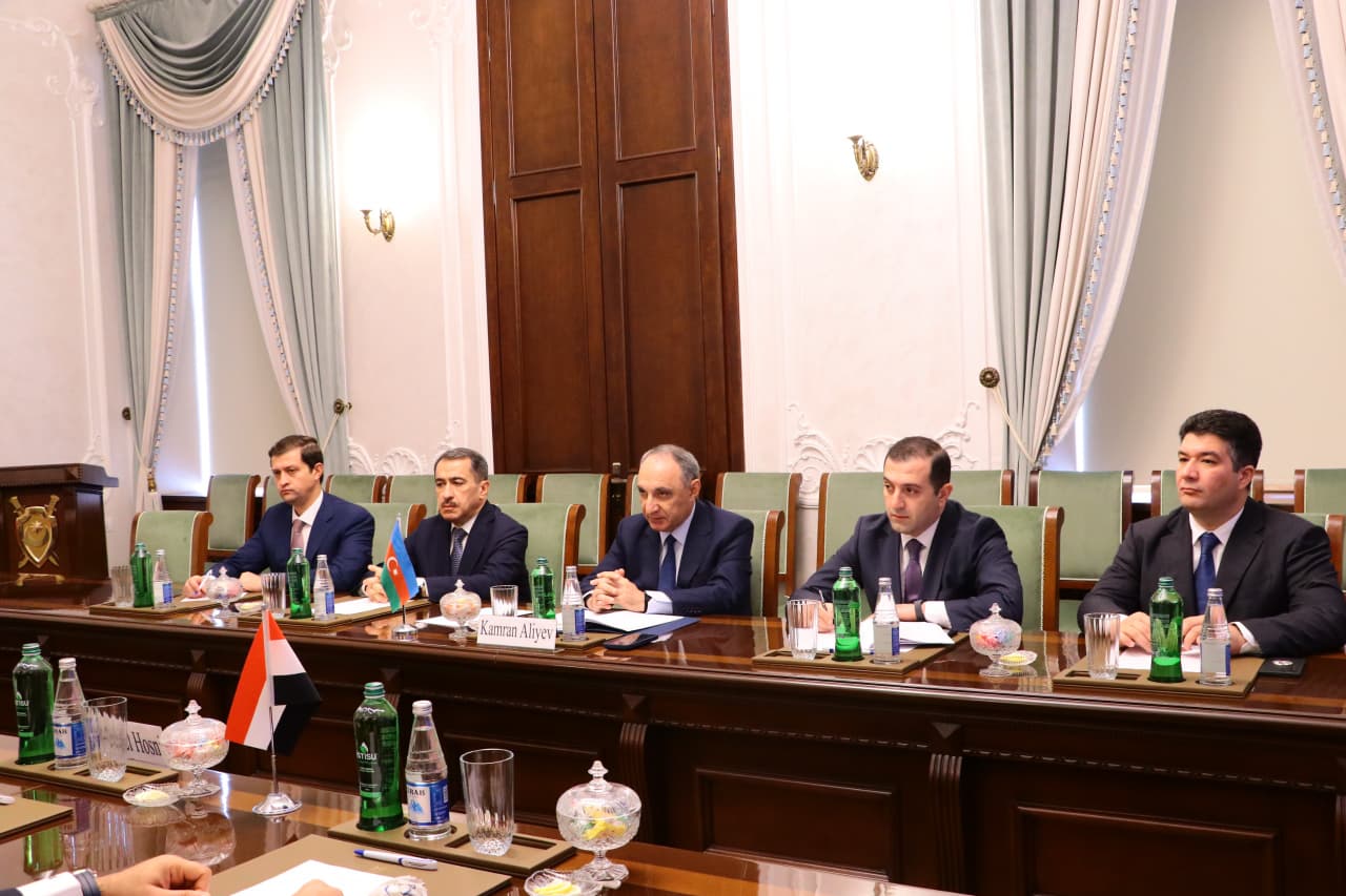 Baş prokuror Misir və Maldivin antikorrupsiya qurumlarının rəhbərləri ilə görüşüb (FOTO)