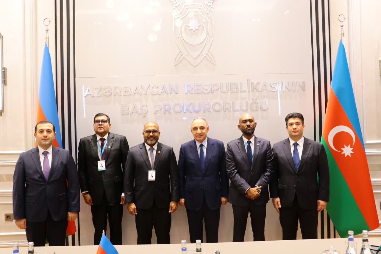 Baş prokuror Misir və Maldivin antikorrupsiya qurumlarının rəhbərləri ilə görüşüb (FOTO)