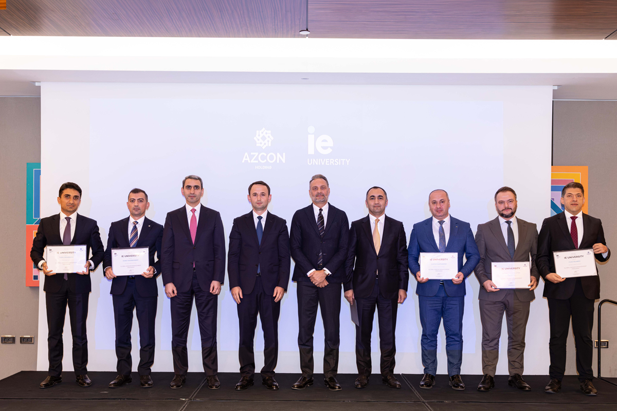 AZCON Holding-in IE Universiteti ilə birgə həyata keçirdiyi “Global Senior Management” proqramı uğurla yekunlaşıb (FOTO)