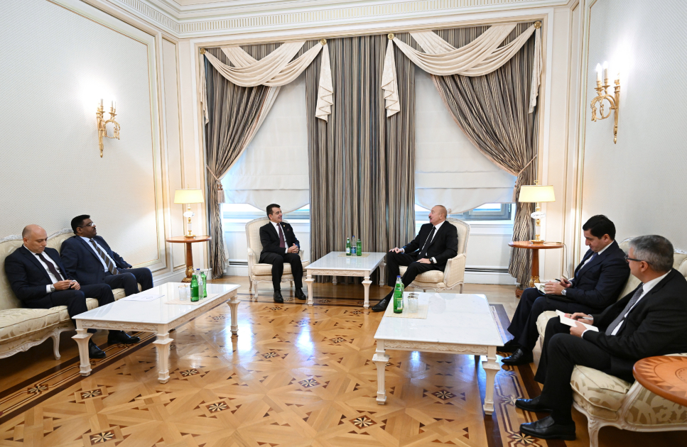 Prezident İlham Əliyev ICESCO-nun Baş direktorunu qəbul edib (FOTO)