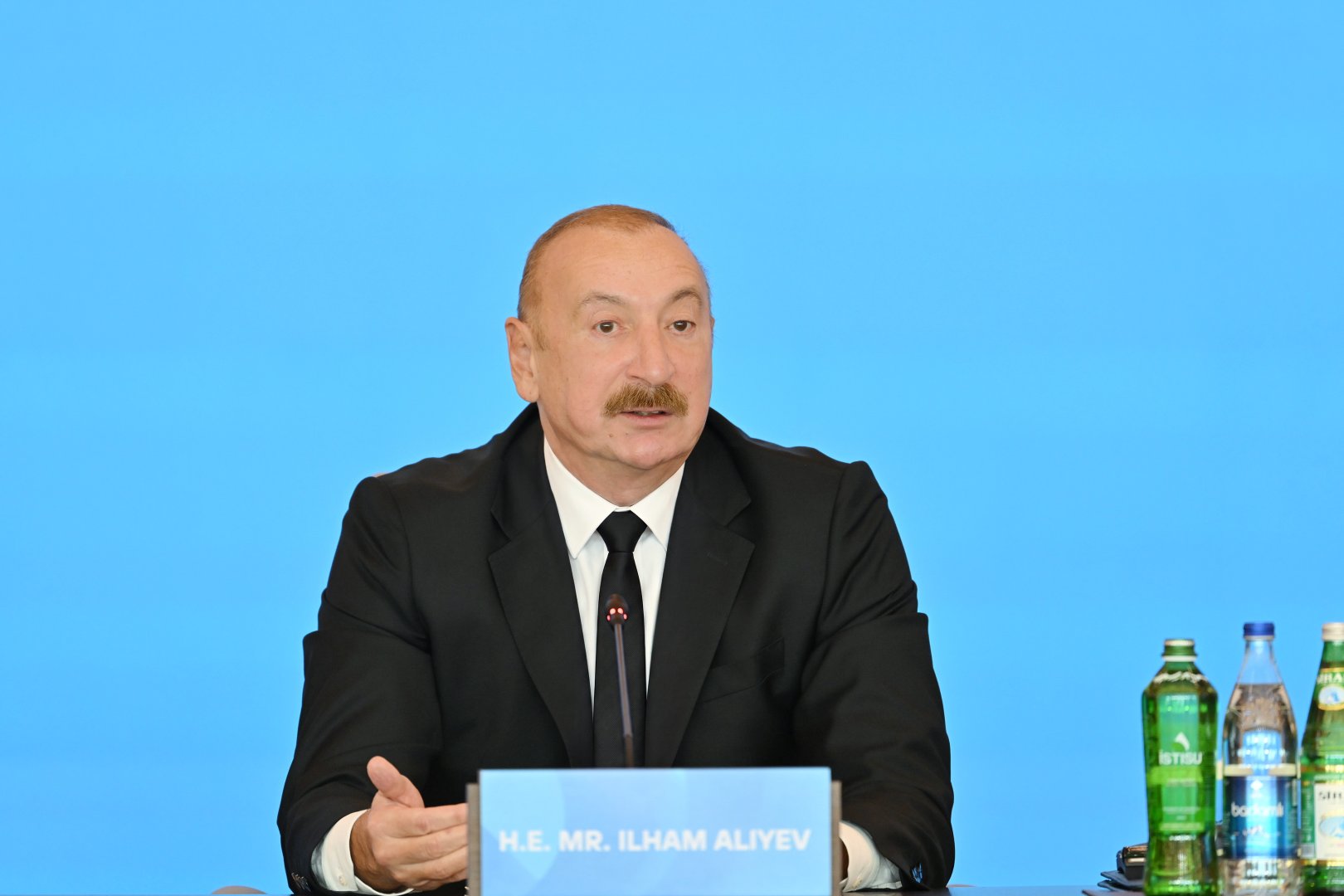Prezident İlham Əliyev VII Ümumdünya Mədəniyyətlərarası Dialoq Forumunun açılışında çıxış edib (FOTO)