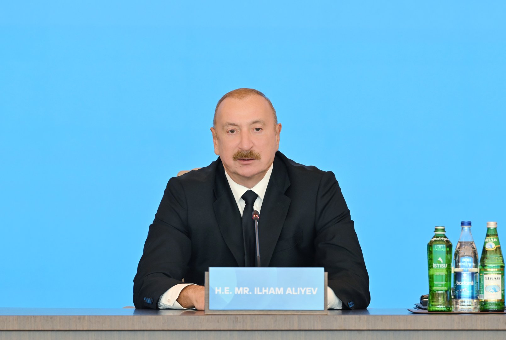 Prezident İlham Əliyev VII Ümumdünya Mədəniyyətlərarası Dialoq Forumunun açılışında çıxış edib (FOTO)