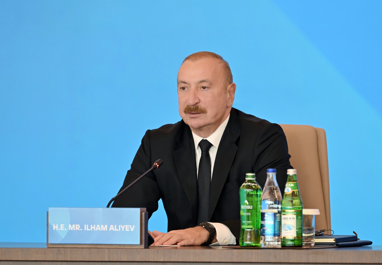 Prezident İlham Əliyev VII Ümumdünya Mədəniyyətlərarası Dialoq Forumunun açılışında çıxış edib (FOTO)