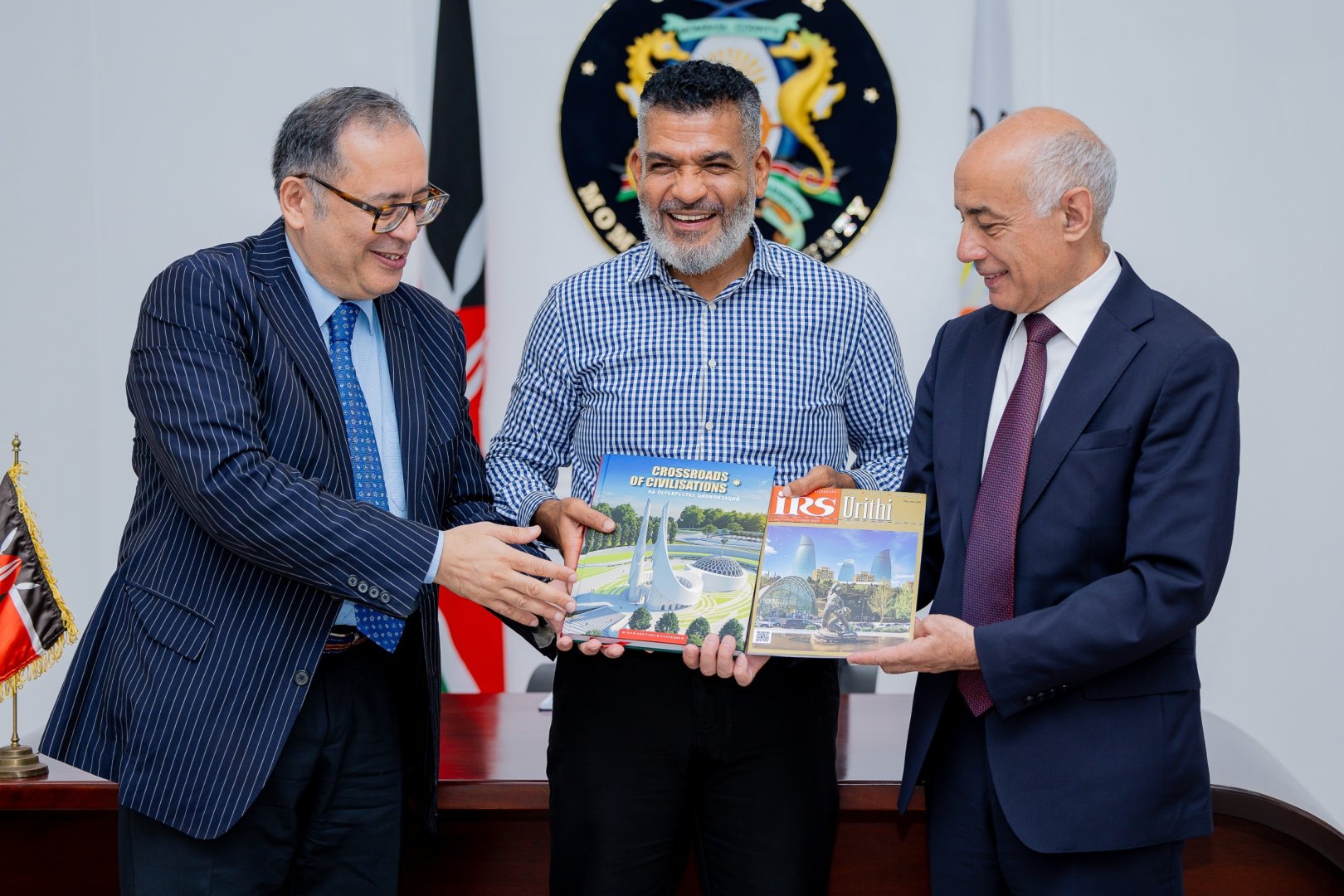Mombasa qubernatoru Azərbaycan nümayəndə heyəti ilə görüşüb (FOTO)