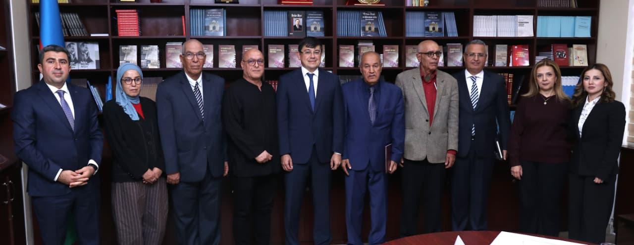 Mərakeş-Azərbaycan Dostluq Assosiasiyasının üzvləri Diasporla İş üzrə Dövlət Komitəsinin sədri ilə görüşüb (FOTO)