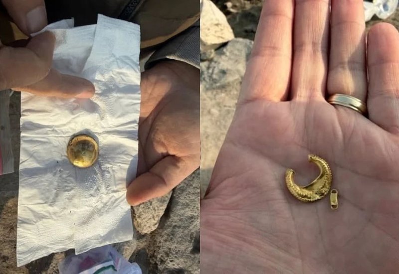 Tarixi Azərbaycan kəndində Roma imperatorunun sikkəsi tapıldı (FOTOLAR)