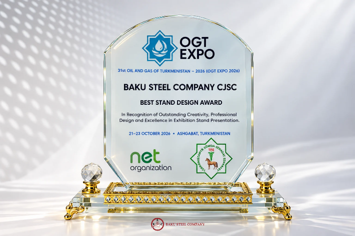 Baku Steel Company Türkmənistanda keçirilən sərgidə məhsul portfelini təqdim etdi (FOTO)