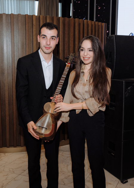 Leyla Əliyeva və Arzu Əliyeva “Cənnətin ariyası” adlı layihə çərçivəsində təqdim olunan konsertdə iştirak ediblər (FOTO)