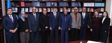 Mərakeş-Azərbaycan Dostluq Assosiasiyasının üzvləri Diasporla İş üzrə Dövlət Komitəsinin sədri ilə görüşüb (FOTO)