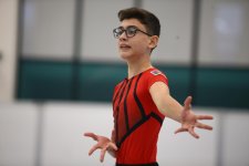 Akrobatika və aerobika gimnastikası üzrə ölkə birinciliklərinə start verilib (FOTO)