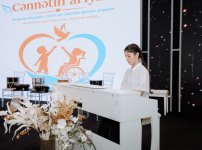 Leyla Əliyeva və Arzu Əliyeva “Cənnətin ariyası” adlı layihə çərçivəsində təqdim olunan konsertdə iştirak ediblər (FOTO)
