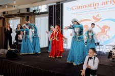 Leyla Əliyeva və Arzu Əliyeva “Cənnətin ariyası” adlı layihə çərçivəsində təqdim olunan konsertdə iştirak ediblər (FOTO)