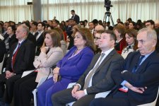 Heydər Əliyev Fondunun vitse-prezidenti Leyla Əliyeva ICESCO-nun “Sülh kitabı”nın Azərbaycana həsr edilən III nəşrinin təqdimatında iştirak edib (FOTO)
