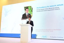 Heydər Əliyev Fondunun vitse-prezidenti Leyla Əliyeva ICESCO-nun “Sülh kitabı”nın Azərbaycana həsr edilən III nəşrinin təqdimatında iştirak edib (FOTO)
