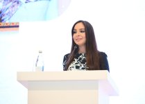 Heydər Əliyev Fondunun vitse-prezidenti Leyla Əliyeva ICESCO-nun “Sülh kitabı”nın Azərbaycana həsr edilən III nəşrinin təqdimatında iştirak edib (FOTO)