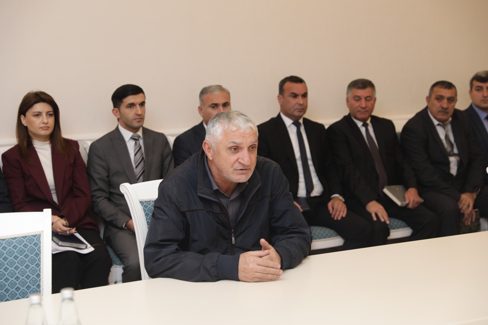 Xaçmaz Rayon İcra Hakimiyyətinin başçısı Elnur Rzayev növbəti vətəndaş qəbulunu keçirib (FOTO)