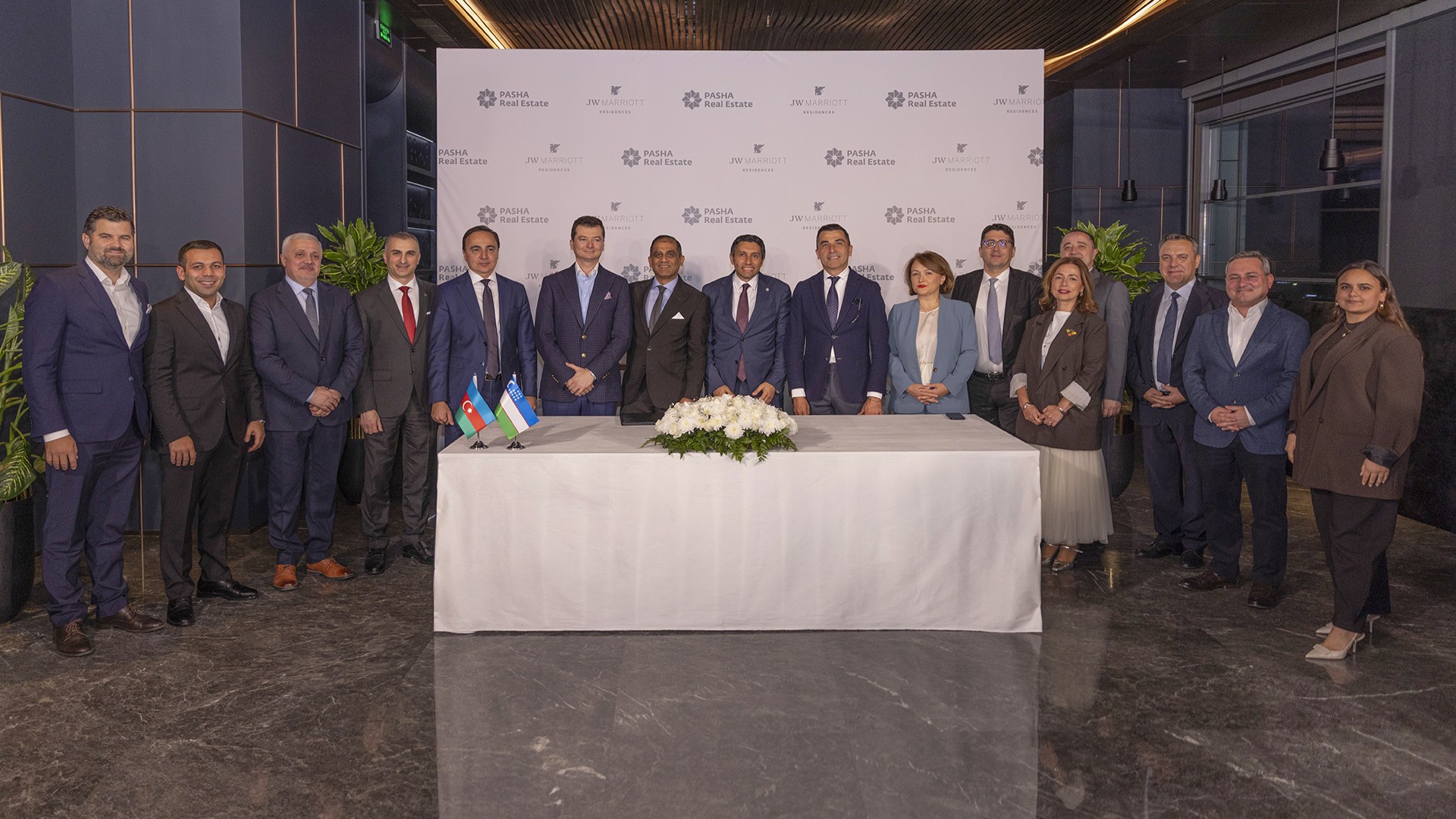 PAŞA Real Estate Qrup və Marriott International Daşkənddə JW Marriott brendi altında rezidensiya layihəsi üzrə saziş imzalayıb (FOTO)