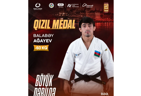 Əbu-Dabidə cüdoçularımızdan daha bir qızıl medal
