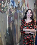 Leyla Əliyeva və Alyona Əliyeva Azərbaycan Rəngkarlığı Muzeyində “ENQRAM” sərgisinin açılışında iştirak ediblər (FOTO)