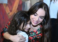 Leyla Əliyeva və Alyona Əliyeva Azərbaycan Rəngkarlığı Muzeyində “ENQRAM” sərgisinin açılışında iştirak ediblər (FOTO)