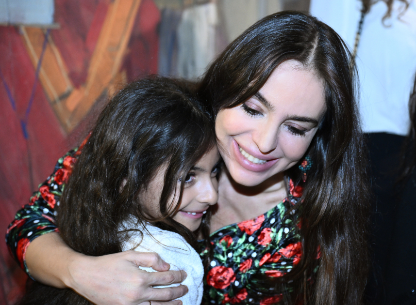 Leyla Əliyeva və Alyona Əliyeva Azərbaycan Rəngkarlığı Muzeyində “ENQRAM” sərgisinin açılışında iştirak ediblər (FOTO)