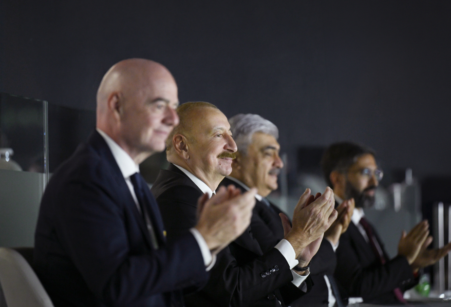 Prezident İlham Əliyev “FIFA U-15 World Cup and Festival”ın final matçını izləyib, mükafatlandırma mərasimində iştirak edib (FOTO)