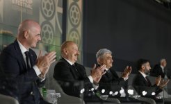 Prezident İlham Əliyev “FIFA U-15 World Cup and Festival”ın final matçını izləyib, mükafatlandırma mərasimində iştirak edib (FOTO)