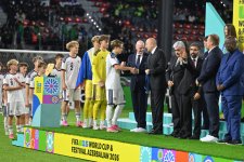 Prezident İlham Əliyev “FIFA U-15 World Cup and Festival”ın final matçını izləyib, mükafatlandırma mərasimində iştirak edib (FOTO)