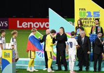 Prezident İlham Əliyev “FIFA U-15 World Cup and Festival”ın final matçını izləyib, mükafatlandırma mərasimində iştirak edib (FOTO)