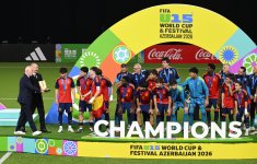 Prezident İlham Əliyev “FIFA U-15 World Cup and Festival”ın final matçını izləyib, mükafatlandırma mərasimində iştirak edib (FOTO)