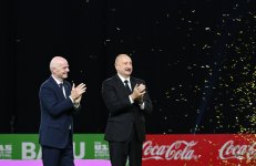 Prezident İlham Əliyev “FIFA U-15 World Cup and Festival”ın final matçını izləyib, mükafatlandırma mərasimində iştirak edib (FOTO)