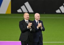Prezident İlham Əliyev “FIFA U-15 World Cup and Festival”ın final matçını izləyib, mükafatlandırma mərasimində iştirak edib (FOTO)