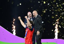 Prezident İlham Əliyev “FIFA U-15 World Cup and Festival”ın final matçını izləyib, mükafatlandırma mərasimində iştirak edib (FOTO)