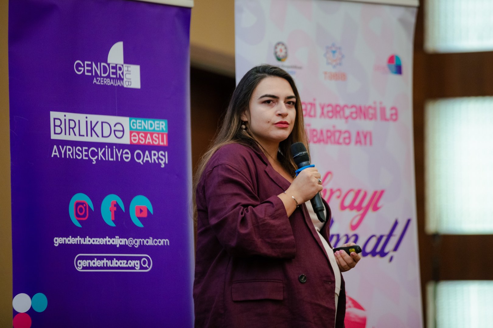 “Çəhrayı addım at!” şüarı altında süd vəzi xərçəngi ilə mübarizə ayına həsr olunmuş yekun görüş başa çatıb (FOTO)