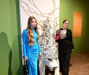 Heydər Əliyev Fondunun vitse-prezidenti Leyla Əliyeva və Alyona Əliyeva “Art Weekend”in rəsmi açılışında iştirak ediblər (FOTO)