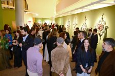 Heydər Əliyev Fondunun vitse-prezidenti Leyla Əliyeva və Alyona Əliyeva “Art Weekend”in rəsmi açılışında iştirak ediblər (FOTO)