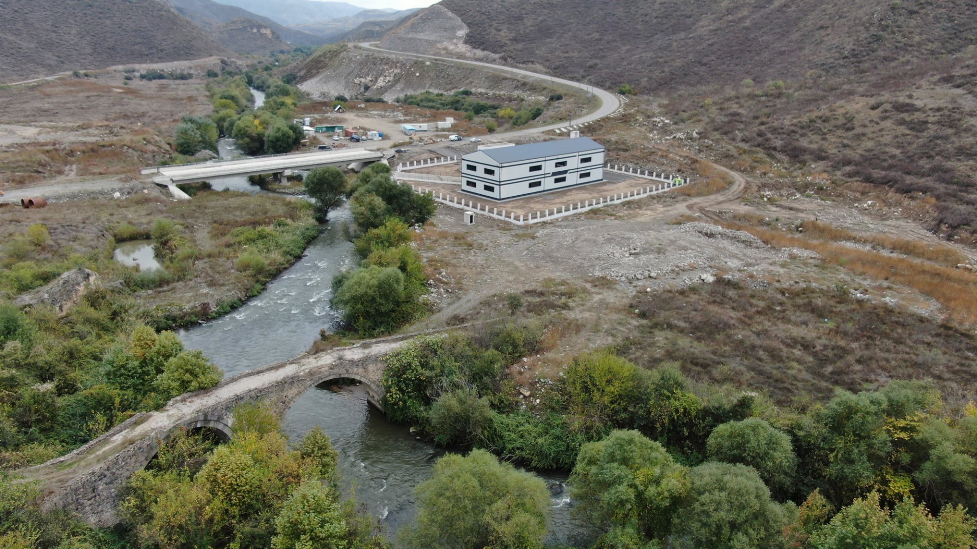 Qubadlıda ilk su elektrik stansiyası tikilir - (FOTO/VİDEO)