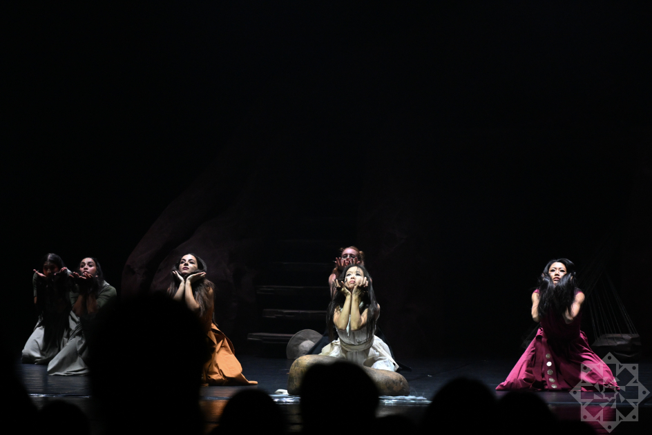 Bakı Beynəlxalq İncəsənət Festivalı çərçivəsində “Zikra: xatirələr gecəsi” tamaşası nümayiş olunub (FOTO)